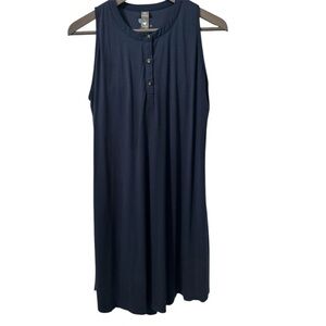 SHEBIRD The Sheila Shift Bra Dress Navy Size 5 M/L 36DD, 38C, 38D, 40B EUC